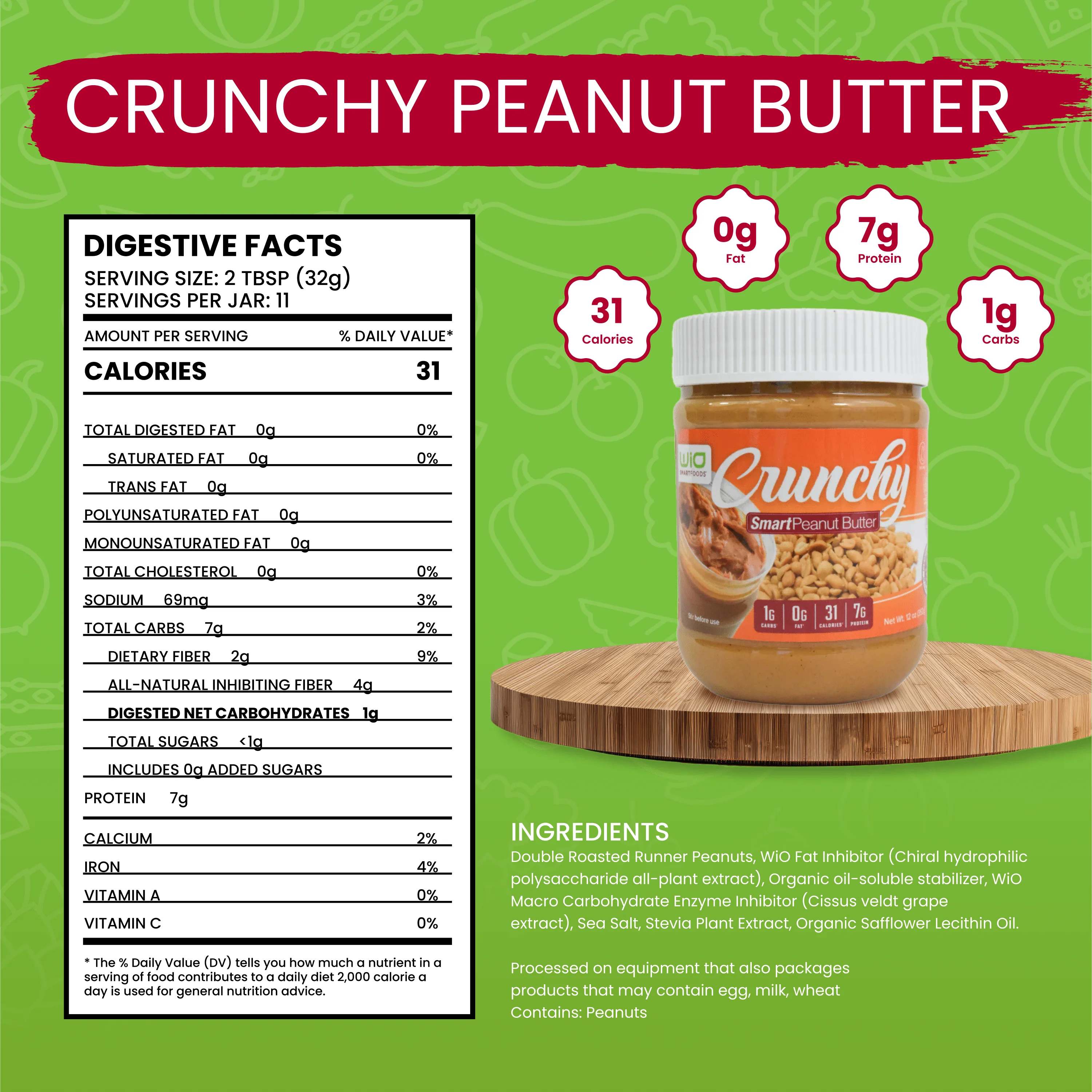 WiO Crunchy Peanut Butter - Image 6